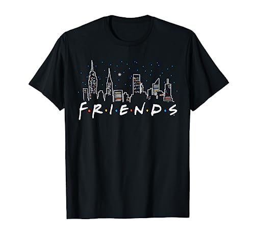 Friends Santa Skyline Camiseta