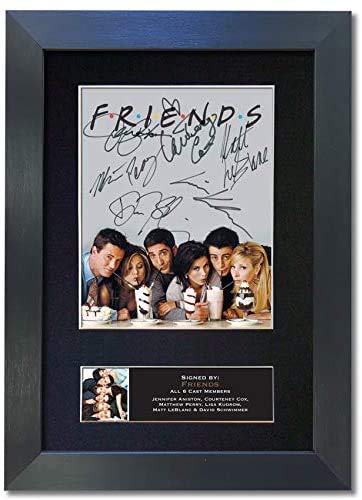 Póster con autógrafo firmado de Friends Top USA...