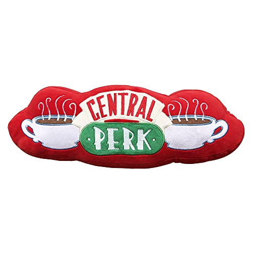 Friends Central Perk - Cojín (40 cm), Color Rojo