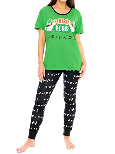 FRIENDS Pijamas para Mujer Central Perk Verde...