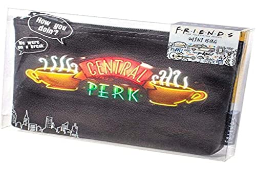 Friends Amigos Central Perk Negro Mini Bolsa de...
