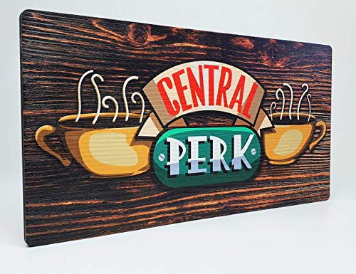 Avior Central Perk | Letrero de madera hecho a...