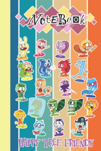 Happy-Tree-Friends Notebook Animated Series for...