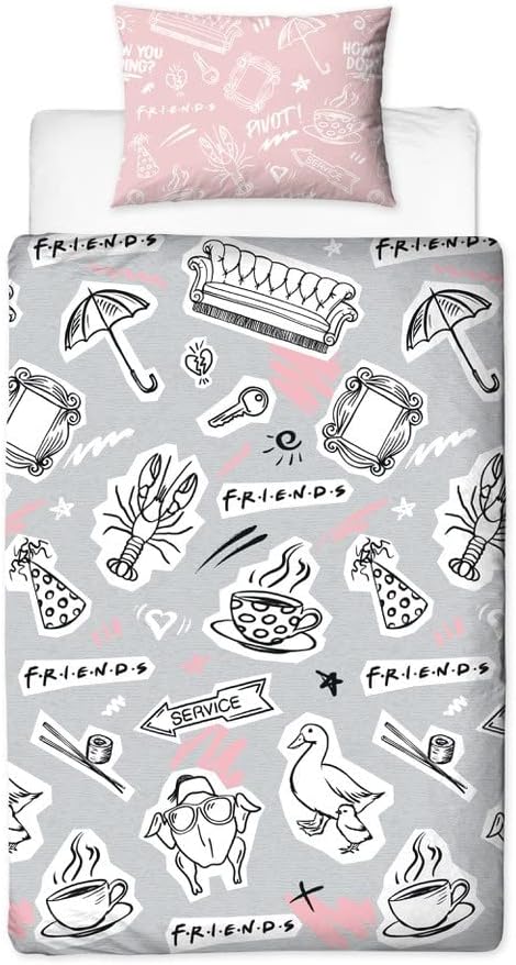Sábanas de la serie Friends